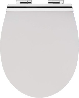 Cornat WC-Sitz White Shining LED, MDF, Reversed Edge, mit Softclose-Funktion, KSDSC363