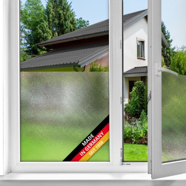 d-c-fix Fensterfolie static Milky, 45 x 150cm, selbstklebende blickdichte Sichtschutzfolie, F3380031