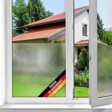 d-c-fix Fensterfolie Milky, 67,5 cm x 2 m, selbstklebende blickdichte Sichtschutzfolie, F3468052