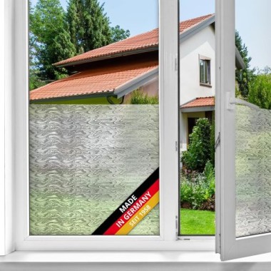 d-c-fix Fensterfolie Smoke, 90 cm x 2,1 m, selbstklebende blickdichte Sichtschutzfolie, F3465371