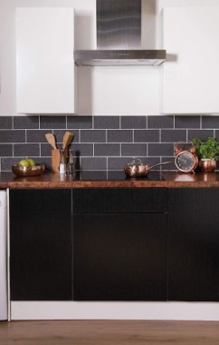 d-c-fix Klebefolie Blackwood, 45 cm x 2 m, selbstklebende Deko-Folie für Möbel, F3460034