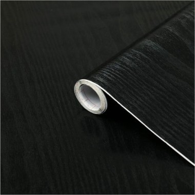 d-c-fix Klebefolie Blackwood, 67,5 cm x 2 m, selbstklebende Deko-Folie für Möbel, F3468007