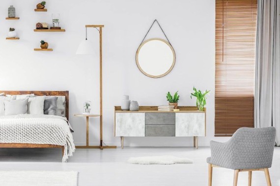 d-c-fix Klebefolie Concrete White, 45 cm x 2 m, selbstklebende Deko-Folie für Möbel, F3460683