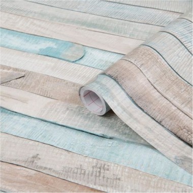 d-c-fix Klebefolie Rio Ocean, 67,5 cm x 2 m, selbstklebende Deko-Folie für Möbel, F3468131