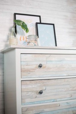 d-c-fix Klebefolie Rio Ocean, 67,5 cm x 2 m, selbstklebende Deko-Folie für Möbel, F3468131