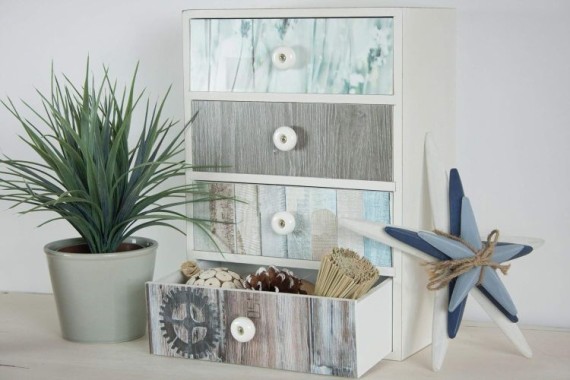 d-c-fix Klebefolie Rio Ocean, 67,5 cm x 2 m, selbstklebende Deko-Folie für Möbel, F3468131