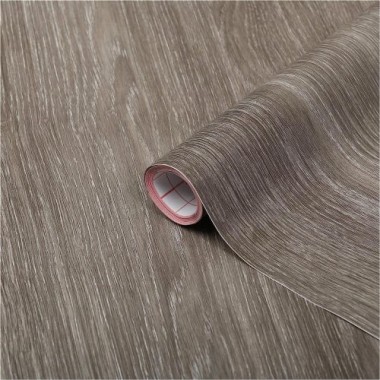 d-c-fix Klebefolie Sheffield Oak Perlgrau, 45 cm x 2 m, selbstklebende Deko-Folie für Möbel, F3460587