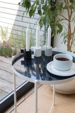 d-c-fix Klebefolie Sonja Black, 45 cm x 1,5 m, selbstklebende Deko-Folie, F3431003