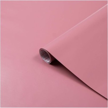 d-c-fix Klebefolie Uni seidenmatt Ash Rose, 67,5 cm x 2 m, selbstklebende Deko-Folie für Möbel, F3468187