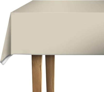 d-c-fix Tischdecke PVC-frei Almond, 140 cm, rund, F2362022