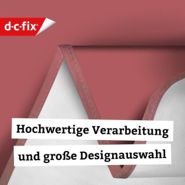 d-c-fix Tischdecke PVC-frei Mineral Red, 180 x 140 cm, eckig, F2362041