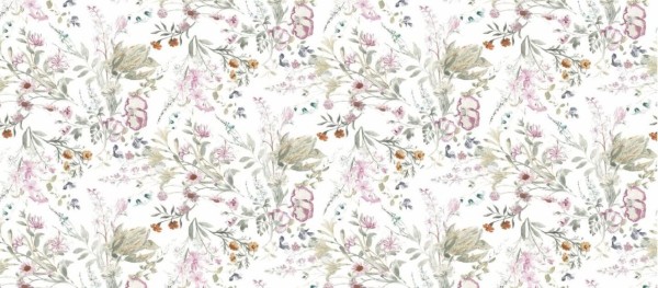 d-c-fix Tischdecke PVC-frei Whisper Flower, 140 cm x 180 cm, eckig, F2361071