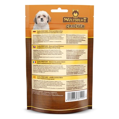 Wolfsblut Cracker, Wide Plain, Pferd und Süßkartoffeln, 70 g, WB785599