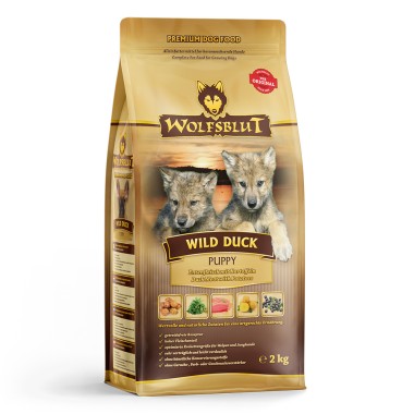 Wolfsblut Wild Duck Puppy, Trockenfutter, 2 kg, WB761149