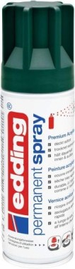 Edding Permanent Spray, Acryllack, 904 Moosgrün Matt 200 ml, 95662