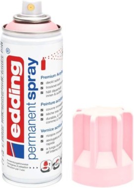 Edding  Permanent Spray, Acryllack, 914 Pastellrosa Matt 200 ml, 95682