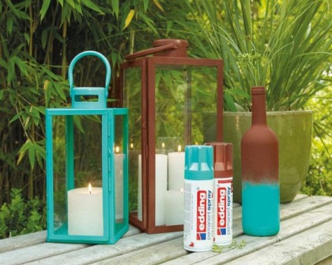 Edding Permanent Spray, Acryllack, 936 Rosteffekt Matt 200 ml, 500200