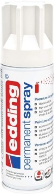 Edding Permanent Spray, Acryllack, 953 Verkehrsweiß Glänzend 200 ml, 95698
