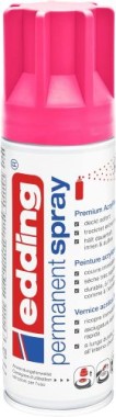 Edding Permanent Spray, Acryllack, 969 Neonpink Matt 200 ml, 504886