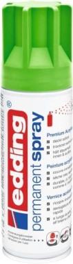 Edding Permanent Spray, Acryllack, 927 Gelbgrün Matt 200 ml, 95708