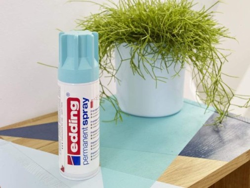 Edding Permanent Spray, Acryllack, 934 Opulent Türkis Matt 200 ml, 500194