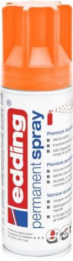 Edding Permanent Spray, Acryllack, 966 Neonorange Matt 200 ml, 504884