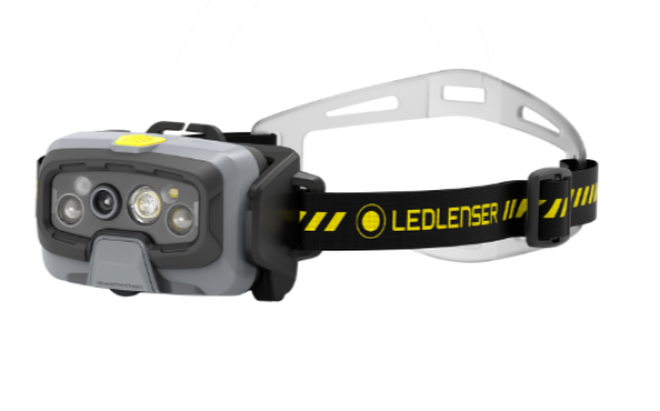 Ledlenser Stirnlampe HF8R Work, wasserdicht mit Rotlicht, 502802