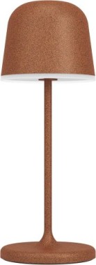 EGLO LED Mannera-S Tischlampe, touch, rostfarben, In- und Outdoor, 901879