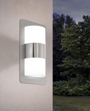 Preview: EGLO Außen-Wandlampe Cistierna E27, IP44, 98085