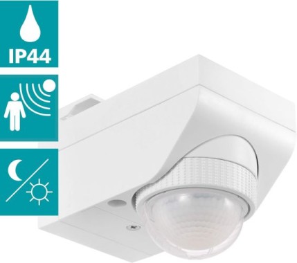 EGLO Bewegungsmelder Detect me 4, inkl. Tageslichtsensor, IP44, 97466