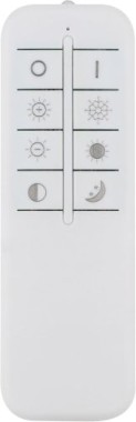 EGLO LED Deckenleuchte Orotava, dimmbar mit Fernbedienung, DM 39,5 cm, 75705