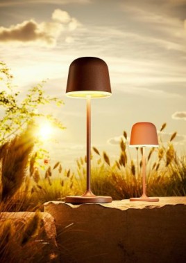 Eglo LED Mannera-S Tischlampe, touch, rot, In- und Outdoor, 901938