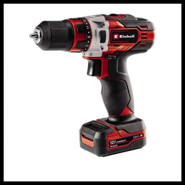 Einhell Akku-Bohrschrauber-Set TE-CD 12/1 Li +22+CL (2x2.0Ah) 4513598