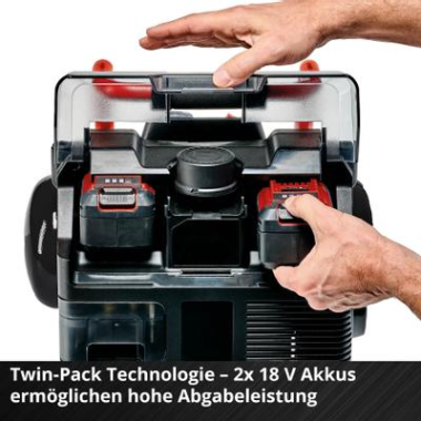 Einhell Akku-Kompressor TE-AC 36/150 Li OF-Solo, 4020415