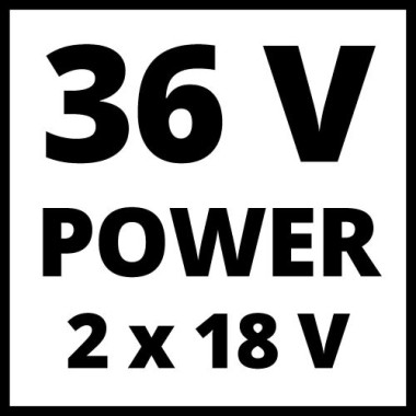 Einhell Akku-Rasenmäher GE-CM 36/48 Li M-Solo Power X-Change (36 V, 48 cm Schnittbreite, bis 1000 m², Brushless, Mulchrasenmäher, 30-75 mm Schnitthöhe, ohne Akku) ohne Akku und Ladegerät 3413054