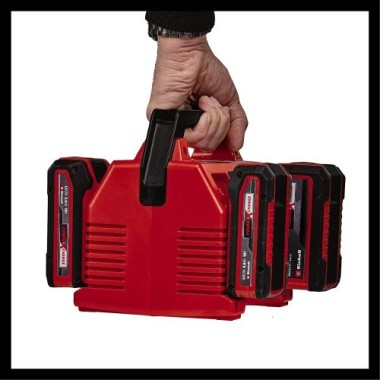 Einhell Original Ladegerät Power X-Quattrocharger 4A Power X-Change 4512102