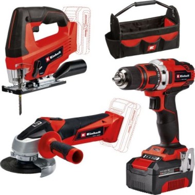 Einhell Power Toolkit TE-TK 18/3 Li Kit (JS+CD+AG) 4257241