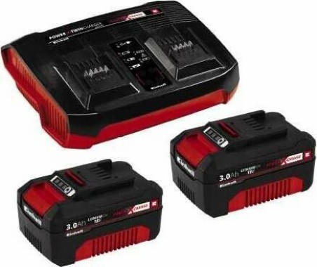 Einhell PXC-Starter-Kit 2x 3,0Ah & Twincharger Kit 4512083