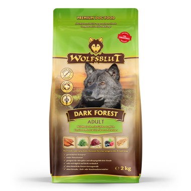 Wolfsblut Dark Forest Adult, Trockenfutter, 2 kg, WB762030