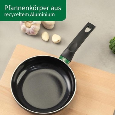 Fackelmann Chefkoch Aluminium-Pfanne Bielefeld Ø20 cm, mit Keramik-Antihaft-Beschichtung, 23363