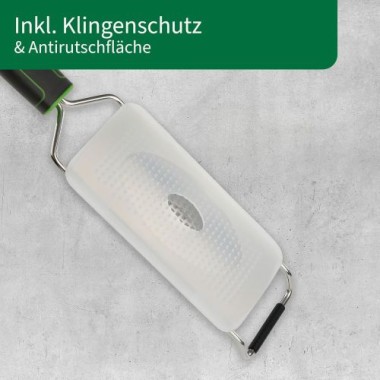 Fackelmann Chefkoch Handreibe Premium, zum feinen Reiben, mit ergonomischem Griff, 23125