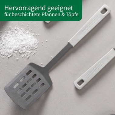 Preview: Fackelmann Chefkoch Schlitzwender Köln, aus recyceltem Material, 32 cm, 23520