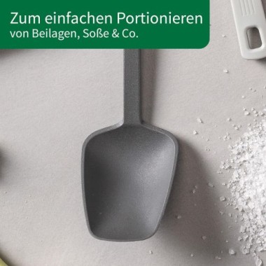 Preview: Fackelmann Chefkoch Servierlöffel Köln – Hochwertig, Langlebig, Hitzebeständig bis 270°C, 23523
