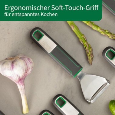 Fackelmann Chefkoch Ziehschäler Premium – Rostfreier Edelstahl, 23118