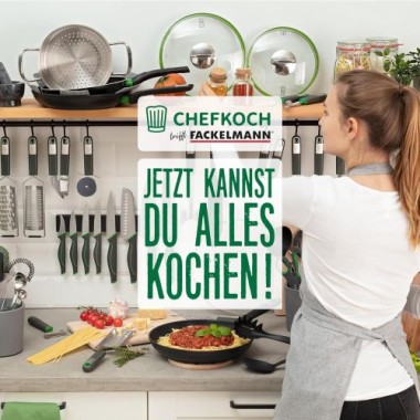 Fackelmann Chefkoch Ziehschäler Premium – Rostfreier Edelstahl, 23118