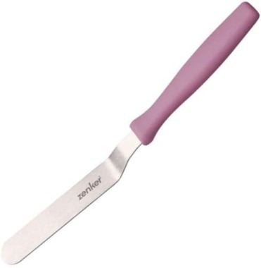 Fackelmann Dekorierspatel gewinkelt Sweet Sensation, 22cm, Frozen Rose, 684693