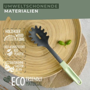Fackelmann Spaghettilöffel Ecolution, 31,5 cm, 33064