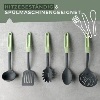 Fackelmann Spaghettilöffel Ecolution, 31,5 cm, 33064