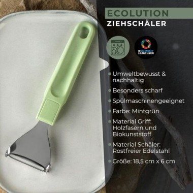 Fackelmann Ziehschäler Ecolution, 18cm, 33073