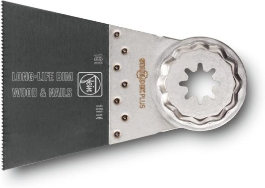 Fein E-Cut Long Life Sägeblatt, 10 Stück, Aufnahme Starlock Plus, 65x50 mm, 63502161240